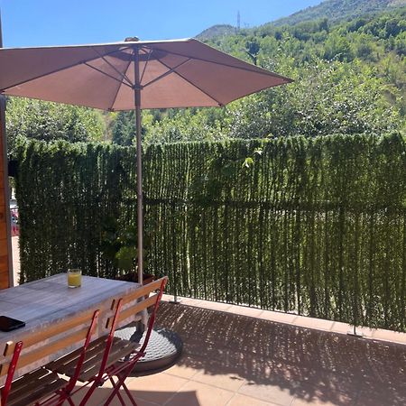 Precioso Calido Apartamento En Sort Con Terraza Exterior photo