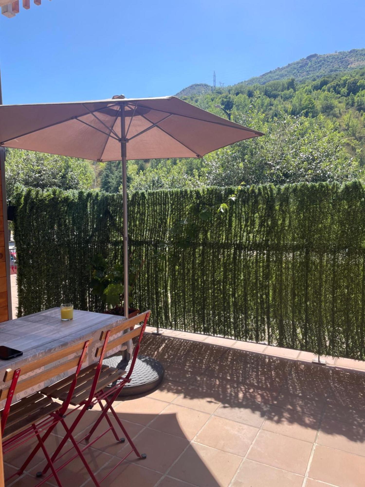 Precioso Calido Apartamento En Sort Con Terraza Exterior photo